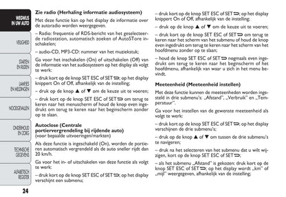 2013-2014 Fiat Doblò Gebruikershandleiding | Nederlands