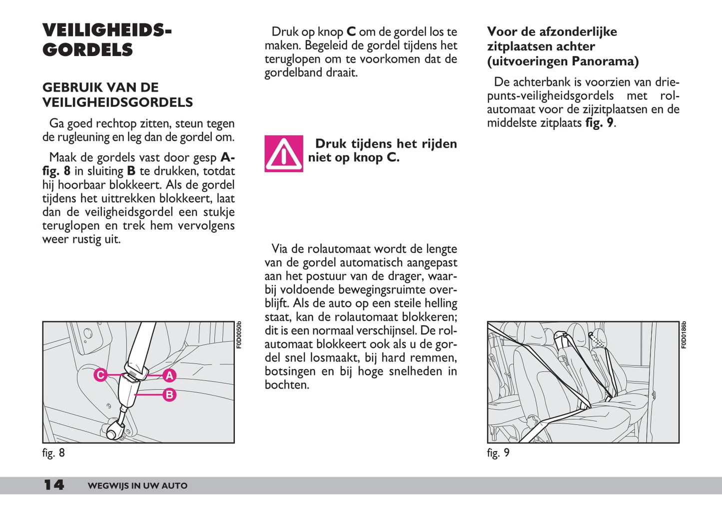 2001-2002 Fiat Ducato Gebruikershandleiding | Nederlands