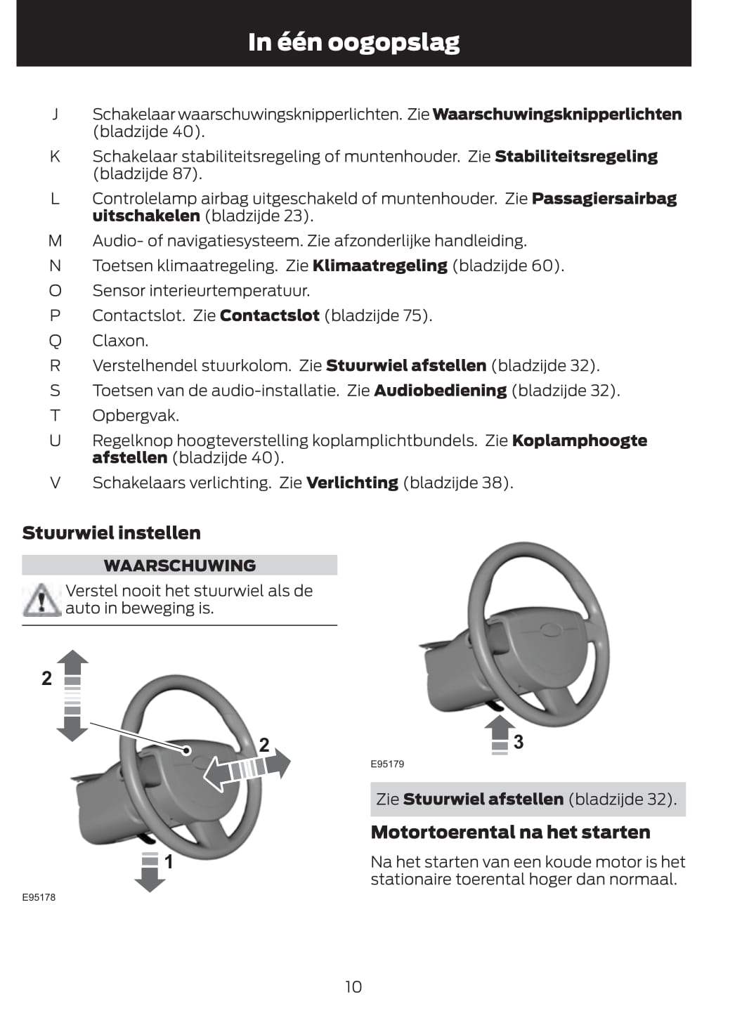 2011-2012 Ford Fusion Owner's Manual | Dutch