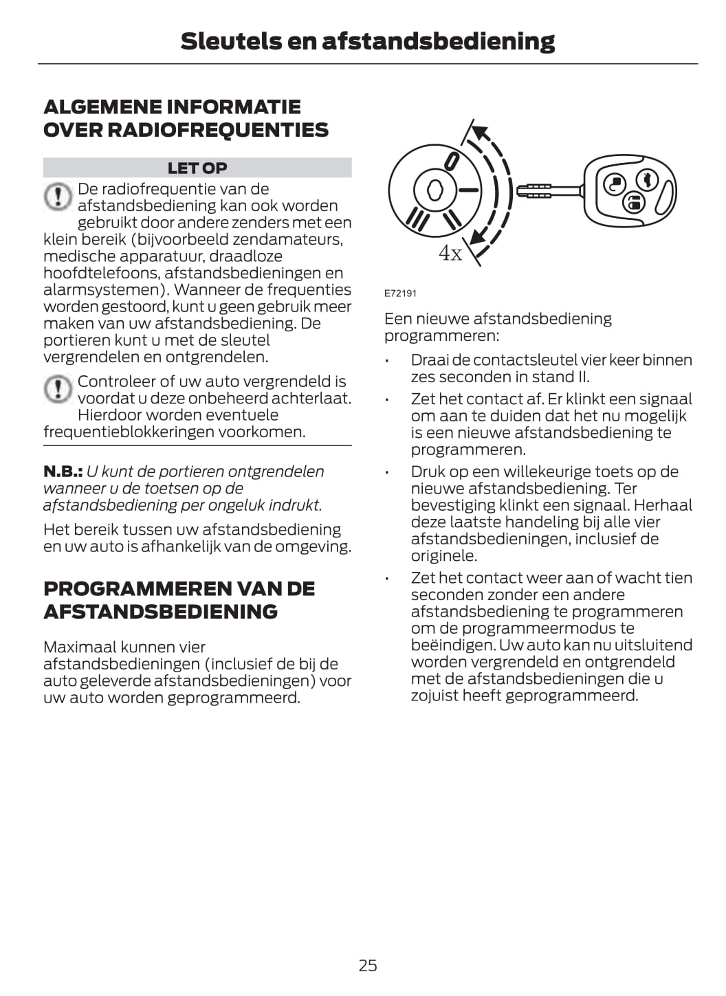 2011-2012 Ford Fusion Owner's Manual | Dutch