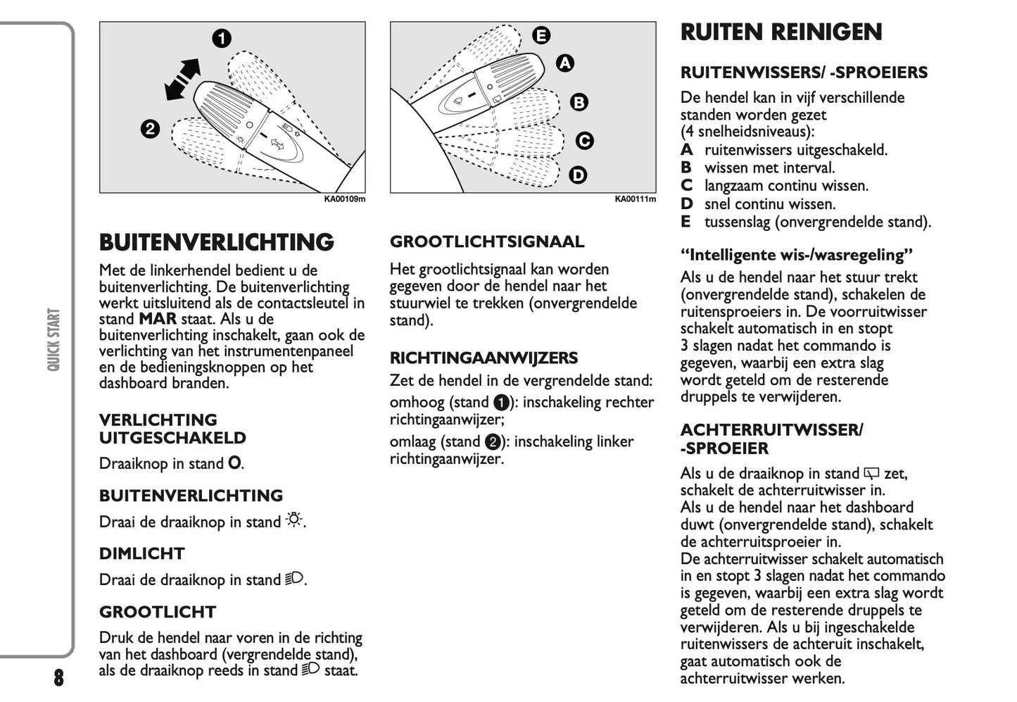 2010-2014 Ford Ka Bedienungsanleitung | Niederländisch