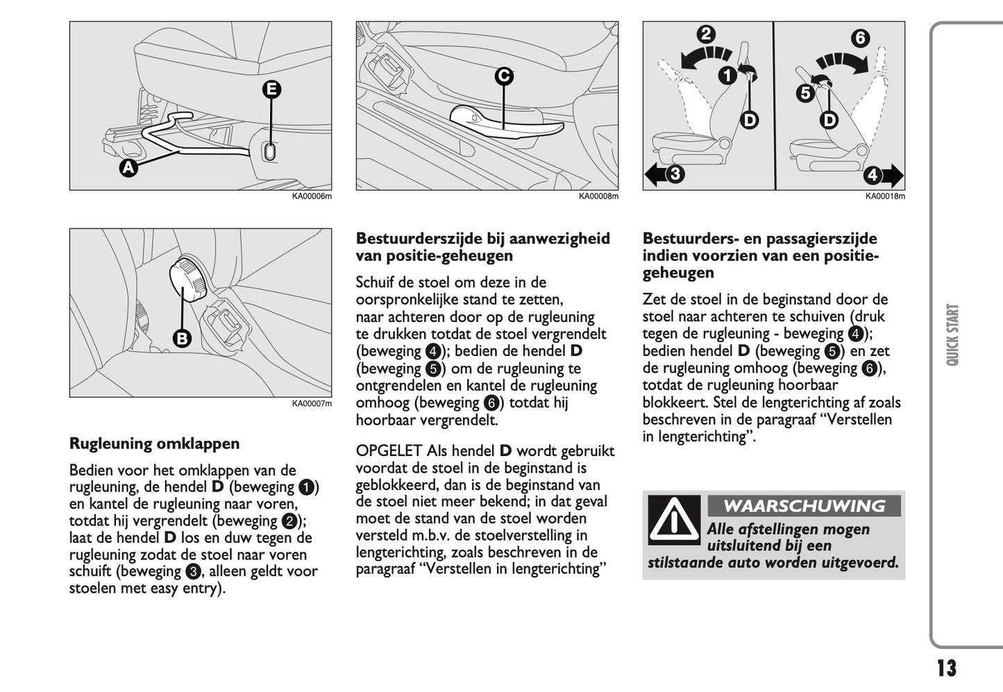 2010-2014 Ford Ka Bedienungsanleitung | Niederländisch