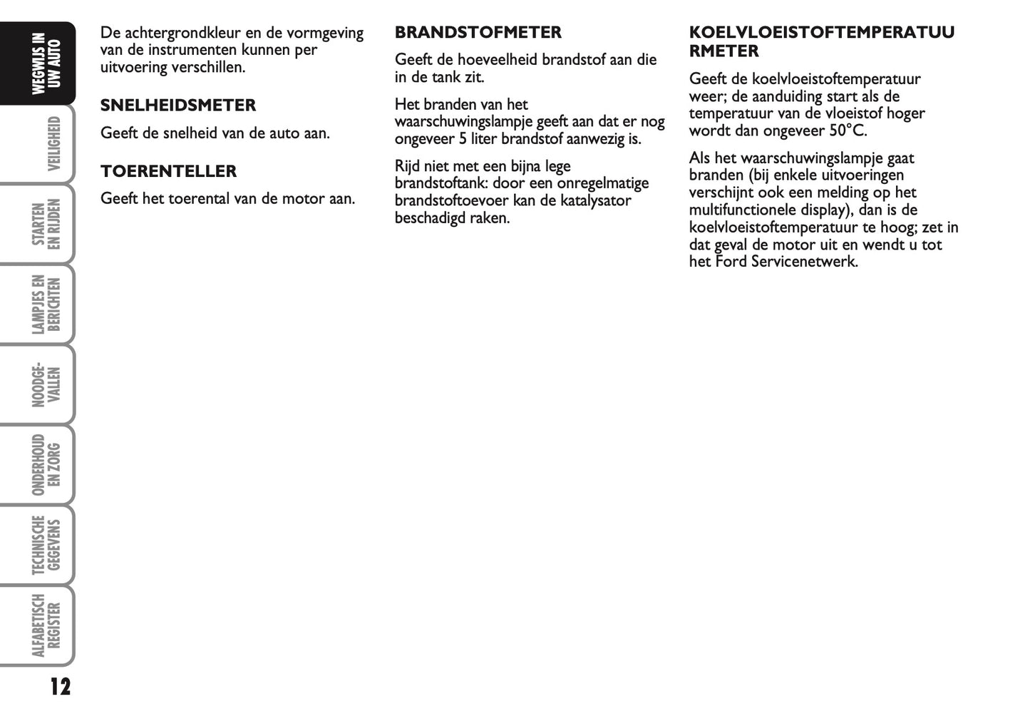 2010-2014 Ford Ka Bedienungsanleitung | Niederländisch