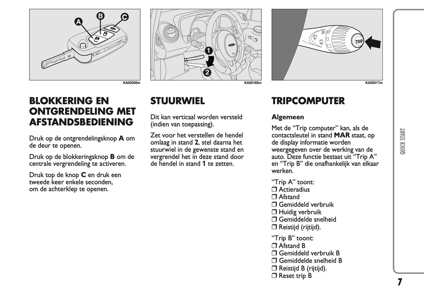 2010-2014 Ford Ka Bedienungsanleitung | Niederländisch