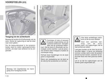 2012-2013 Renault Twingo Owner's Manual | Dutch