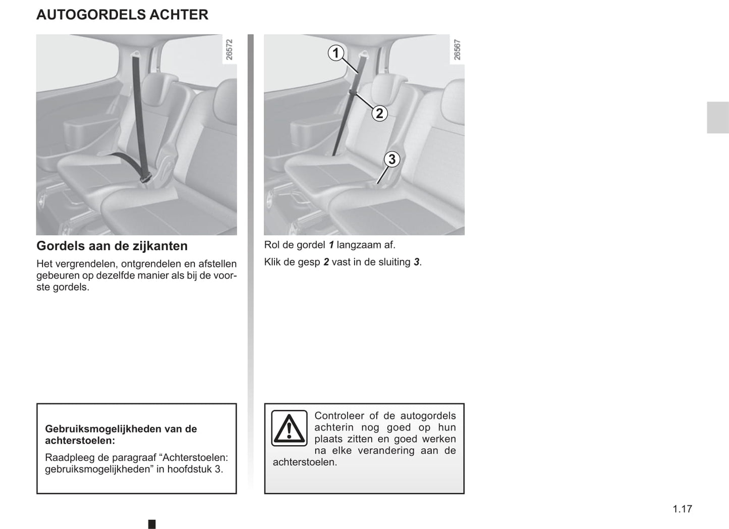 2012-2013 Renault Twingo Owner's Manual | Dutch