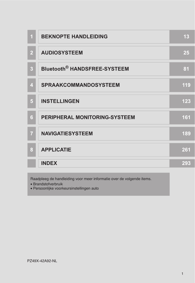 Toyota RAV4 Navigatiesysteem Handleiding 2015