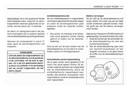 1998-2001 Daewoo Matiz Bedienungsanleitung | Niederländisch