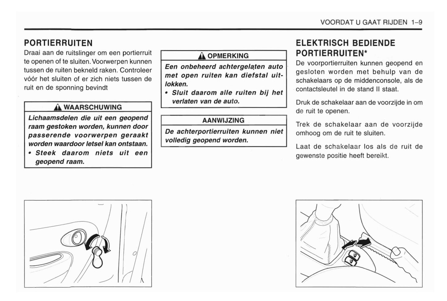 1998-2001 Daewoo Matiz Bedienungsanleitung | Niederländisch