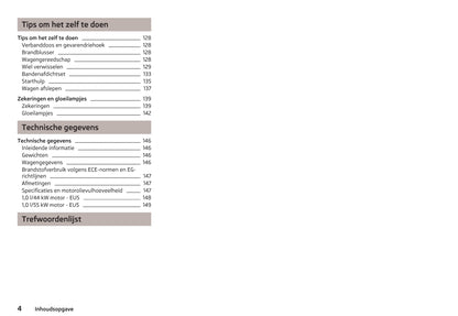 2012-2016 Skoda Citigo Bedienungsanleitung | Niederländisch