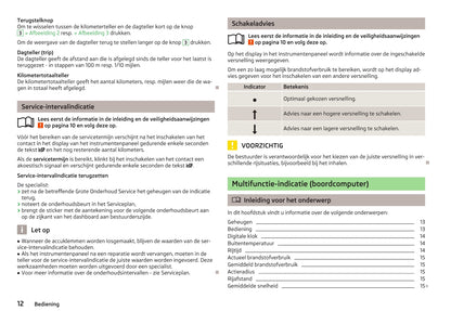 2012-2016 Skoda Citigo Bedienungsanleitung | Niederländisch