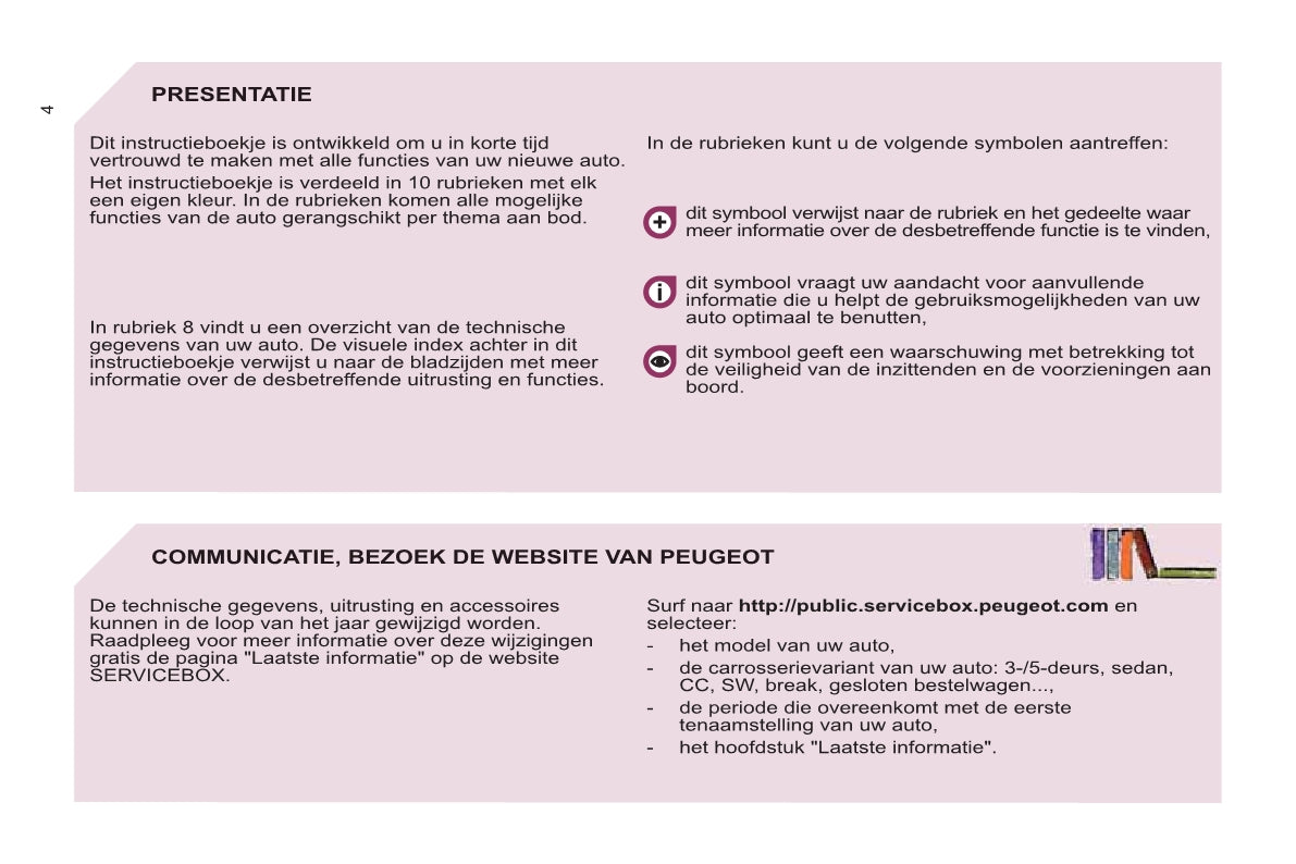 2013-2014 Peugeot 807 Gebruikershandleiding | Nederlands