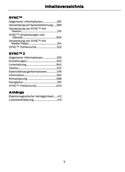 2014-2015 Ford Mondeo Hybrid Gebruikershandleiding | Duits