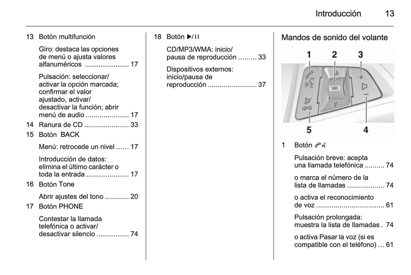 Opel Astra Manual de infoentretenimiento 2012 - 2015