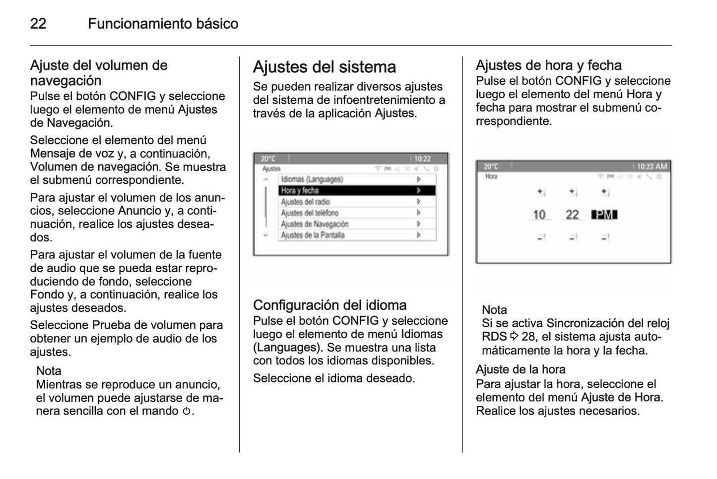 Opel Astra Manual de infoentretenimiento 2012 - 2015