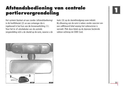 1996-2003 Alfa Romeo Spider/GTV Owner's Manual | Dutch