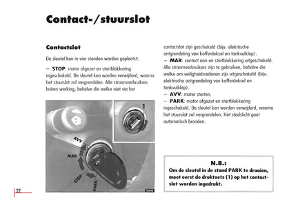 1996-2003 Alfa Romeo Spider/GTV Owner's Manual | Dutch