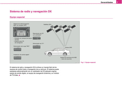 Skoda Radio-Navegacion DX Manual de Instrucciones 2007