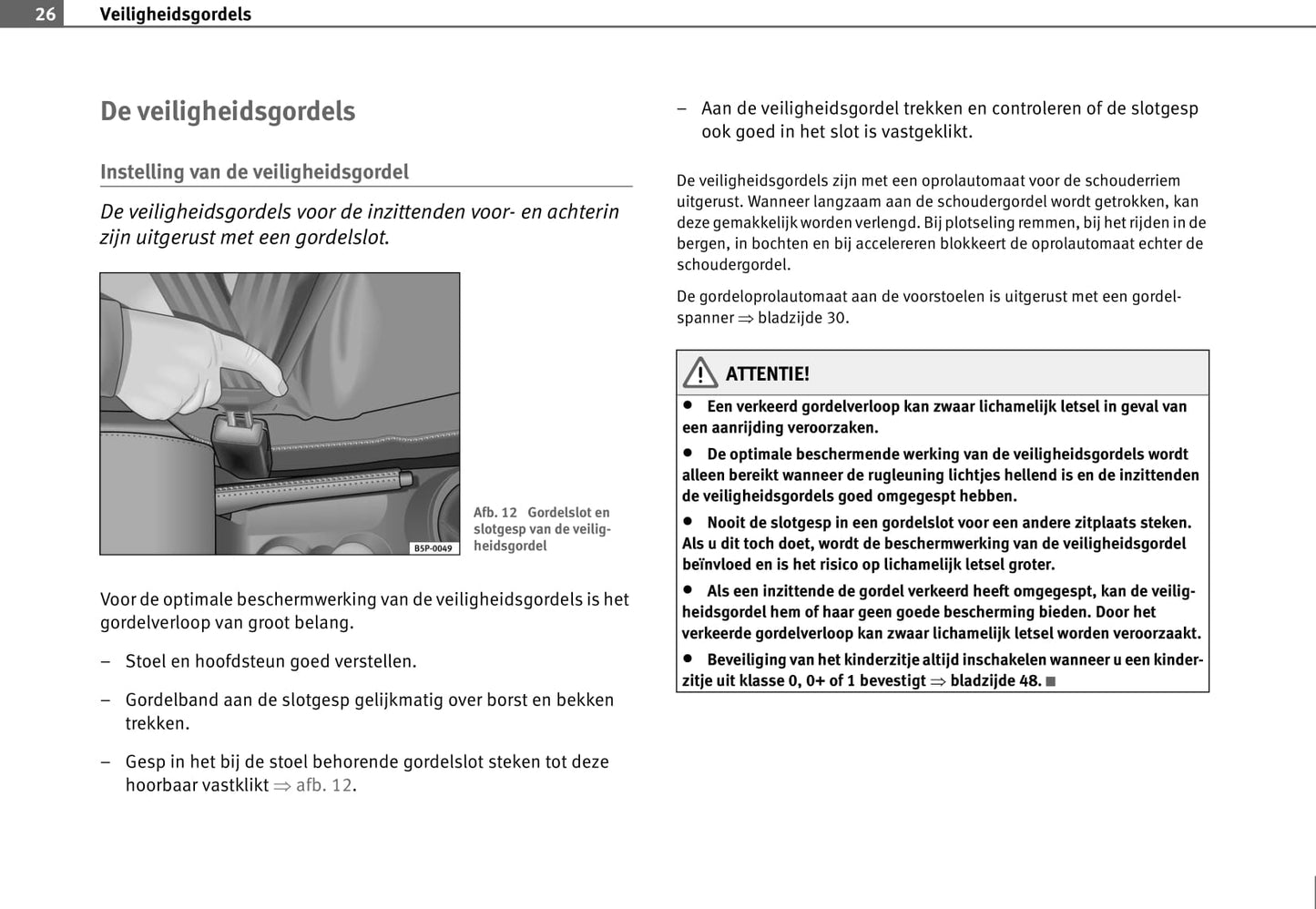 2004-2009 Seat Toledo Gebruikershandleiding | Nederlands