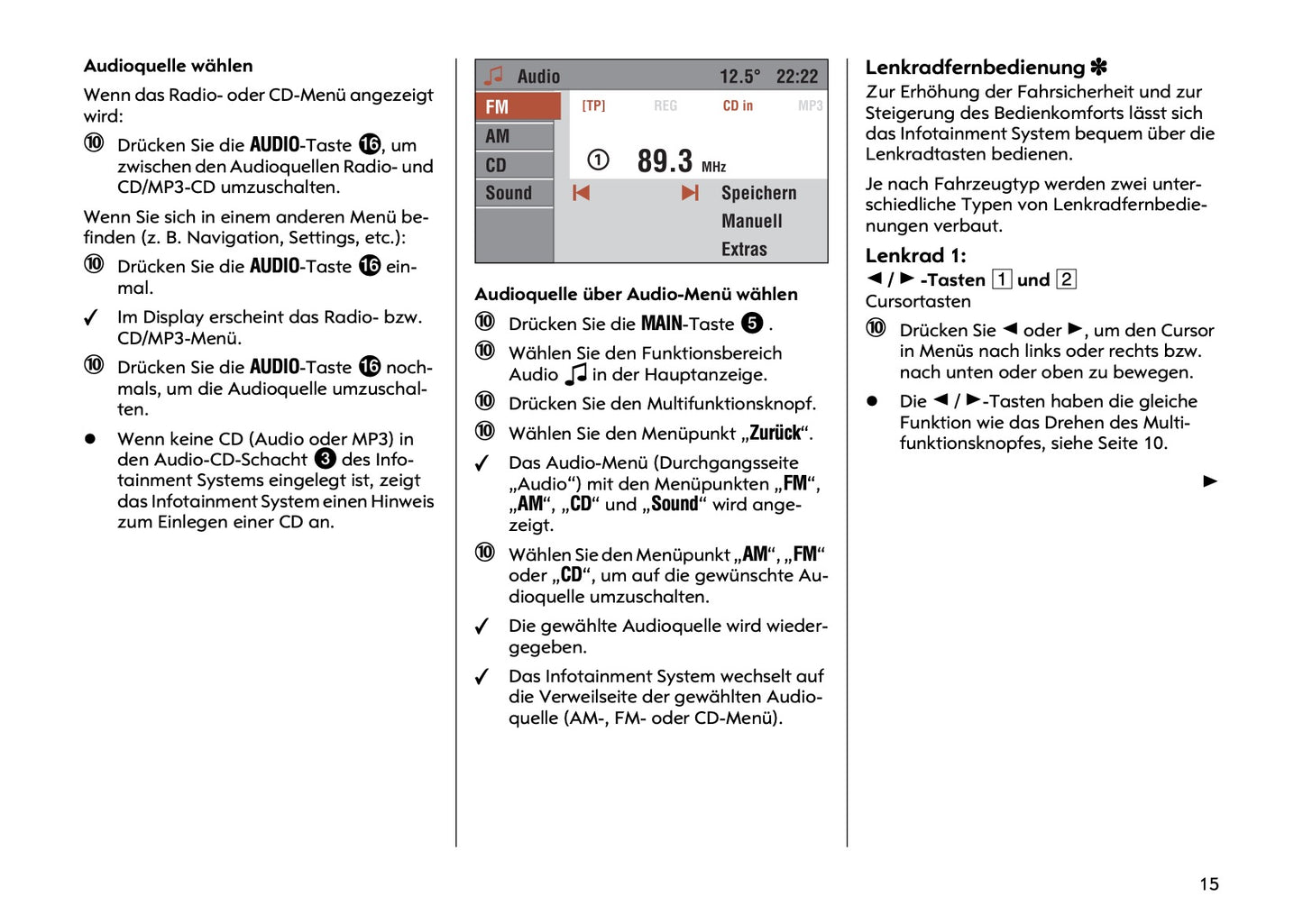 Opel CD 70 Navi Infotainment System Bedienungsanleitung 2004