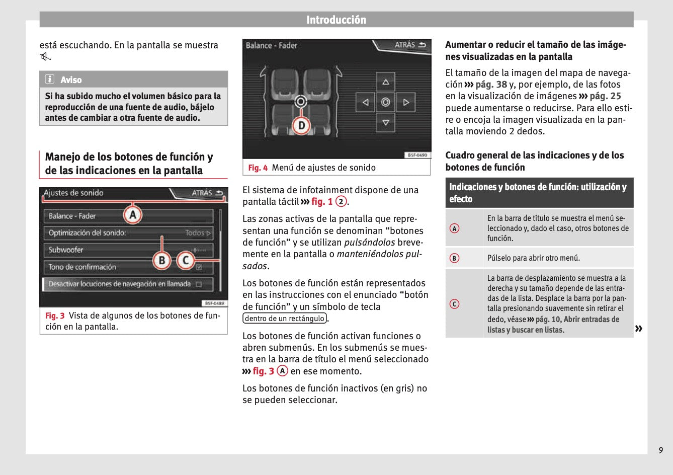 Seat Media System Plus Manual de Instrucciones 2012 - 2015