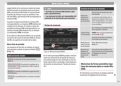 Seat Media System Plus Manual de Instrucciones 2012 - 2015