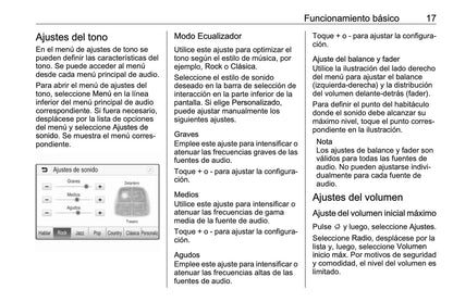 Opel Adam Manual de infoentretenimiento 2017 - 2019