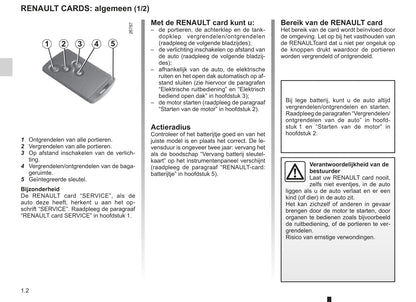 2013-2014 Renault Mégane Owner's Manual | Dutch