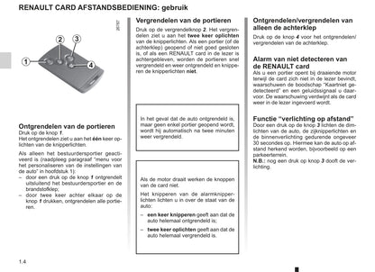 2013-2014 Renault Mégane Owner's Manual | Dutch