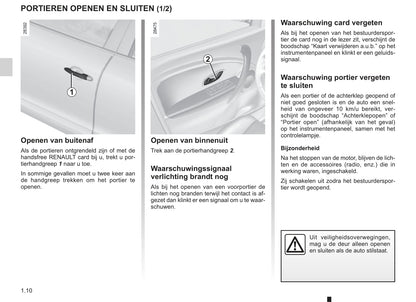 2013-2014 Renault Mégane Owner's Manual | Dutch