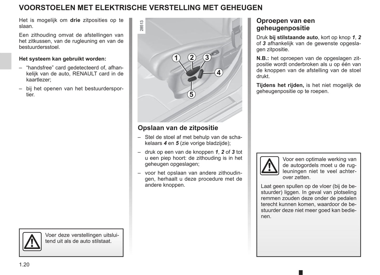 2013-2014 Renault Mégane Owner's Manual | Dutch