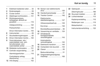 2013 Opel Meriva Gebruikershandleiding | Nederlands