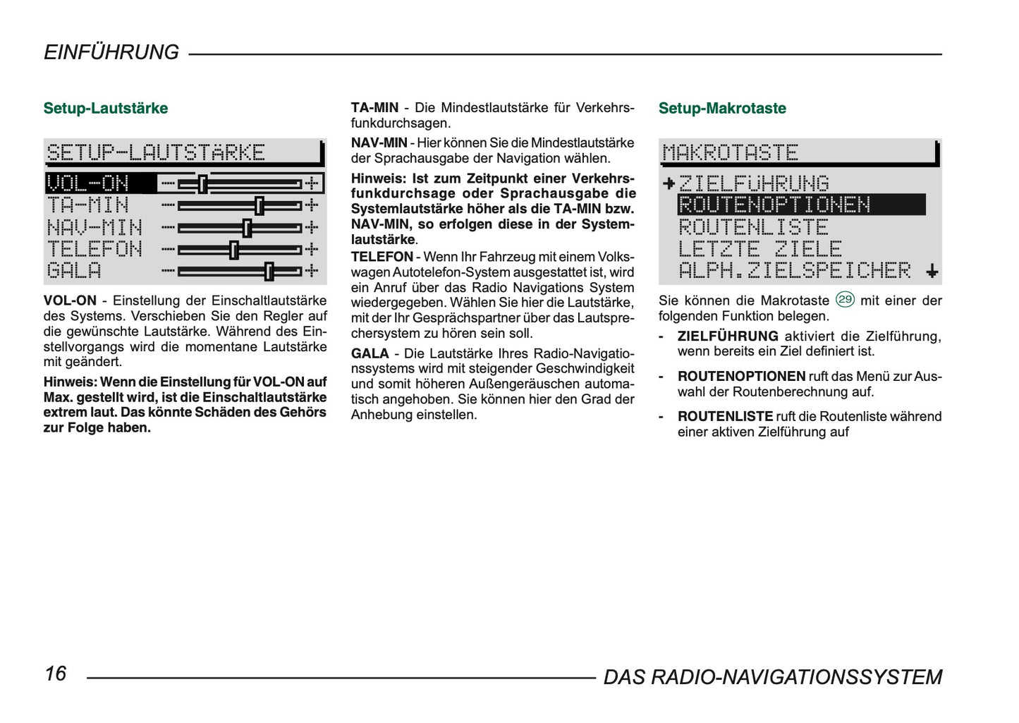 Skoda Radio-Navigationssystem Bedienungsanleitung 2004