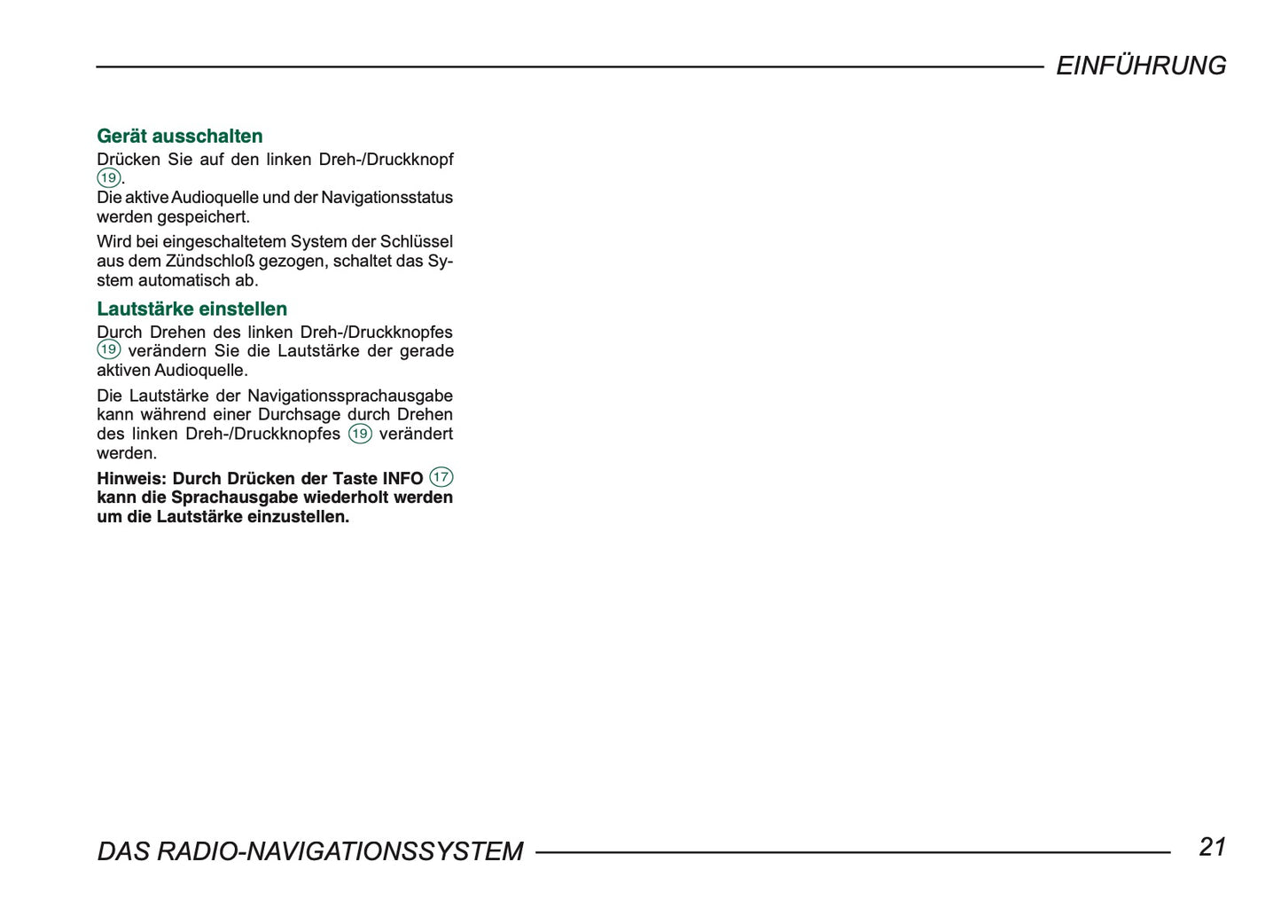 Skoda Radio-Navigationssystem Bedienungsanleitung 2004