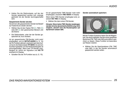 Skoda Radio-Navigationssystem Bedienungsanleitung 2004