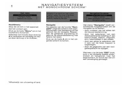 Citroën Xsara Navigatie, Boordcomputer en Autoradio Handleiding 2003