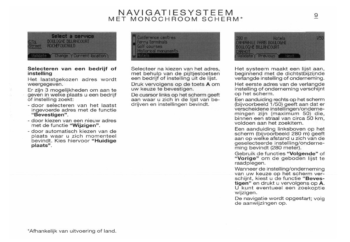 Citroën Xsara Navigatie, Boordcomputer en Autoradio Handleiding 2003