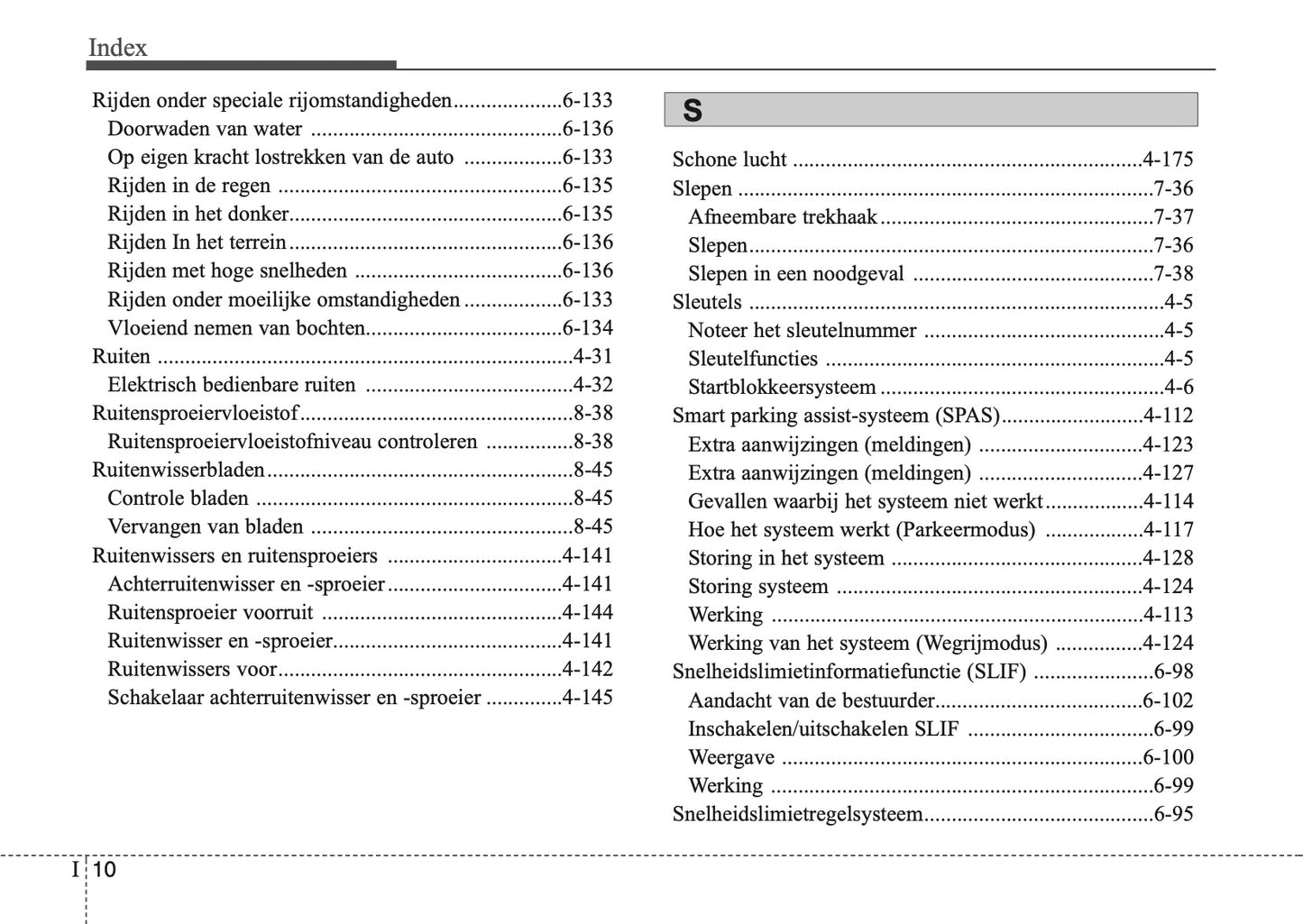 2016 Kia Sportage Owner's Manual | Dutch