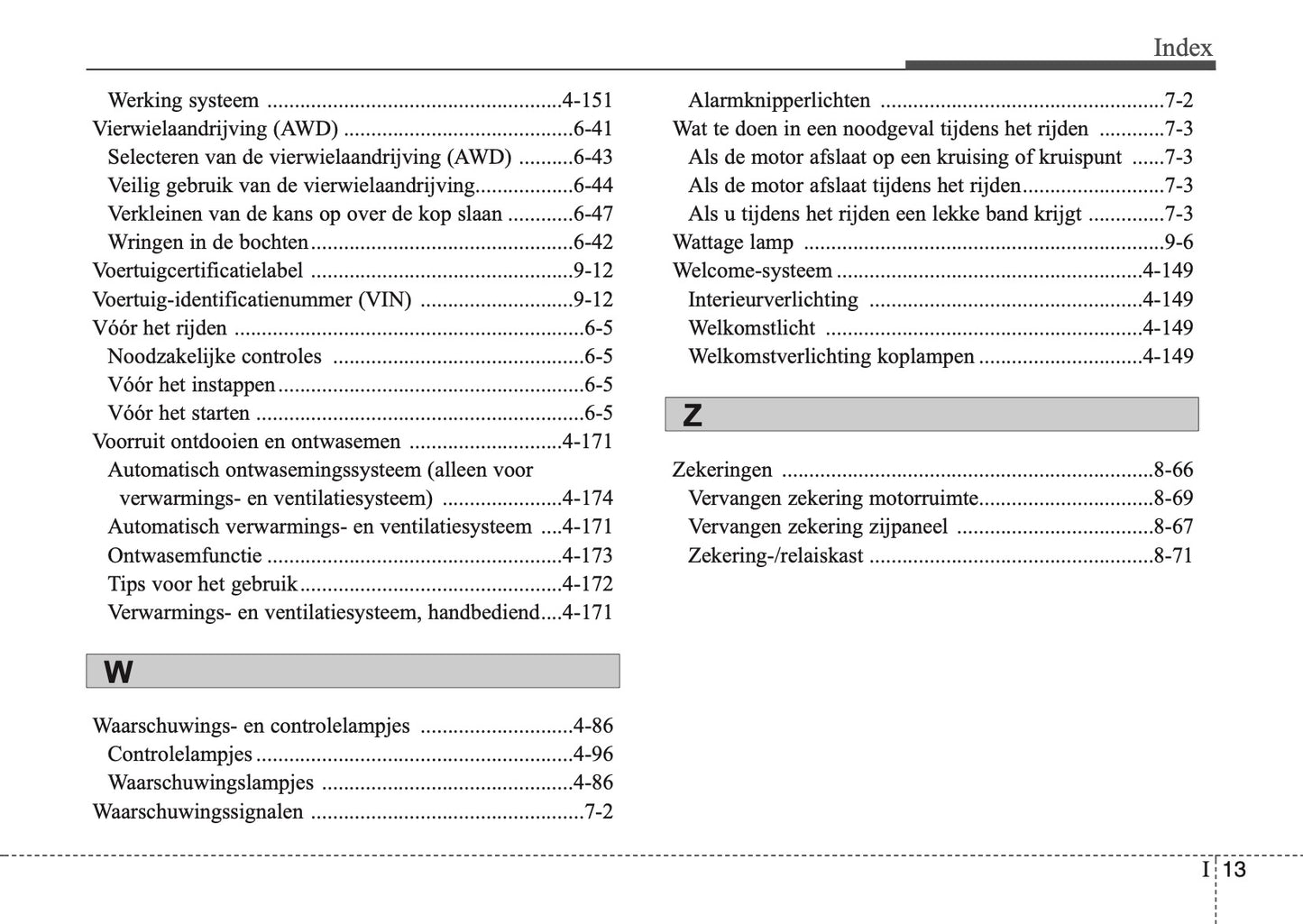 2016 Kia Sportage Owner's Manual | Dutch