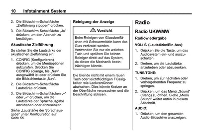 Cadillac CTS navigationssystem Bedienungsanleitung 2013