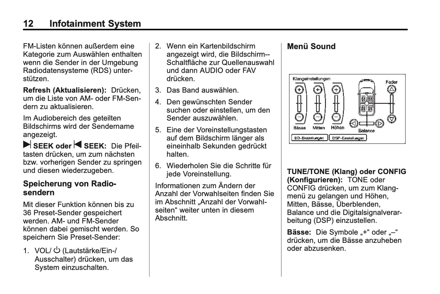 Cadillac CTS navigationssystem Bedienungsanleitung 2013