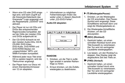 Cadillac CTS navigationssystem Bedienungsanleitung 2013