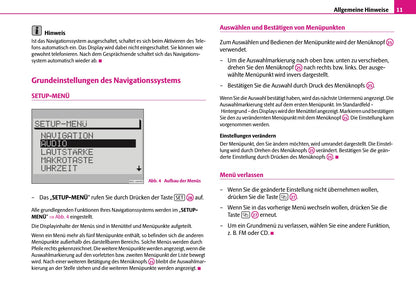 Skoda Radio-Navigations-System Satcompass Bedienungsanleitung 2006