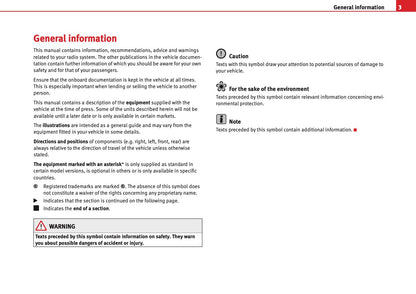 Seat Media System 2.1 Owners Manual