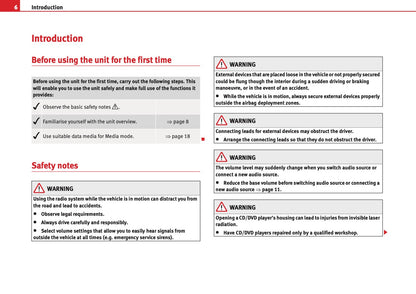 Seat Sound System 2.0 Owners Manual