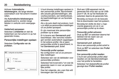 Opel Crossland X Infotainment System Handleiding 2017 - 2020