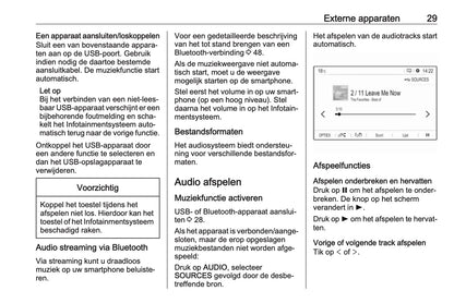 Opel Crossland X Infotainment System Handleiding 2017 - 2020