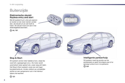 2012-2014 Peugeot 508 Gebruikershandleiding | Nederlands