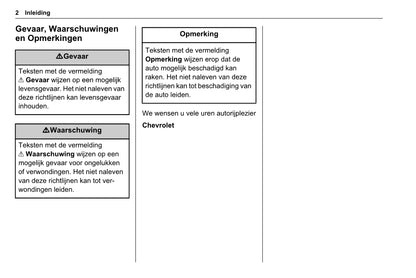 2013-2014 Chevrolet Trax Owner's Manual | Dutch