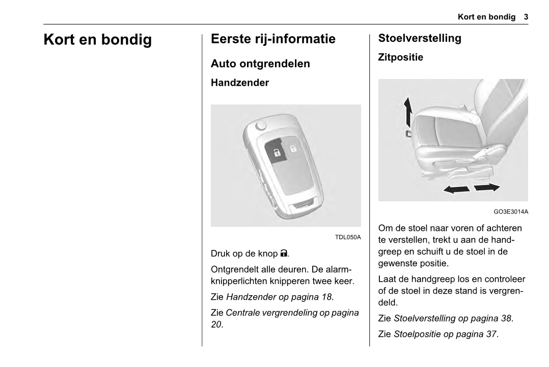 2013-2014 Chevrolet Trax Owner's Manual | Dutch